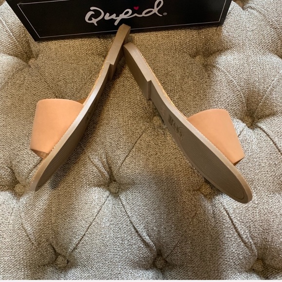 Tan Slide Sandals - Picture 5 of 8